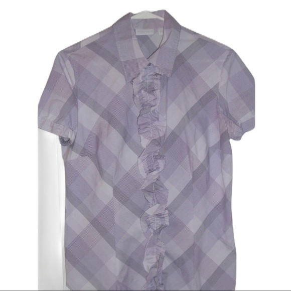 New York & Company Tops - New York and Company Purple Shirt